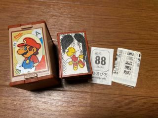 Nintendo Red Hanafuda Mario Version Playing Cards