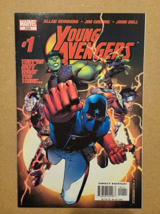 Young Avengers 1 (2005) Marvel Comics 1st Kate Bishop,  Hulkling,  Iron Lad