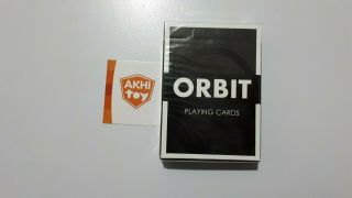 Orbit V4 Black Playing Cards Cardistry