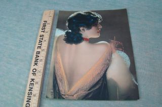 1929 Pin Up Calendar,  " Lady Of The Evening " Rolf Armstrong? Brown & Bigelow 263