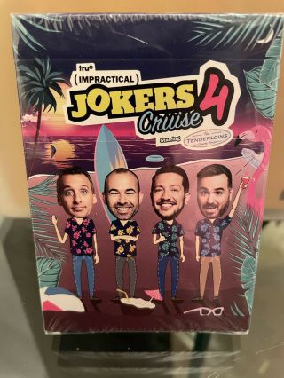 Impractical Jokers Cruise 4 Deck Playing Cards Rare
