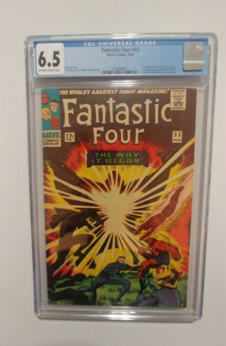 Fantastic Four 53 Cgc 6.  5