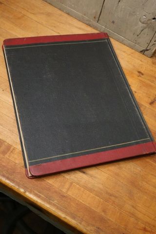 Antique 1920s Ledger Handwritten Diary Record Sales Book Office General Store