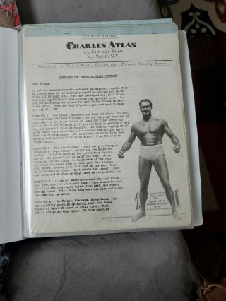 Charles Atlas Course All 12 Lessons