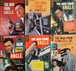 Man From Uncle Complete Set Of Gold Key Comics 1 - 22 1960 