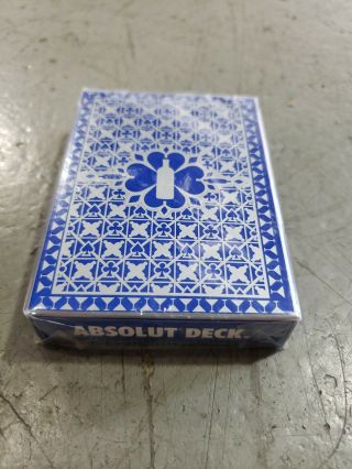 Absolut Playing Cards - Deck,  Promotional Item Vodka
