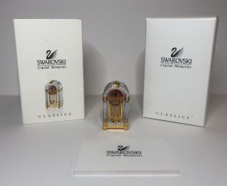 Swarovski Figurine Crystal Memories - Juke Box Gold 243444
