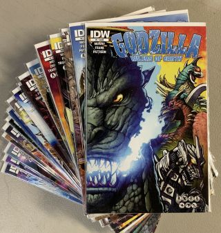 Godzilla: Rulers Of Earth 1 - 25 Low Print Run Idw Comics 2013 Complete Series