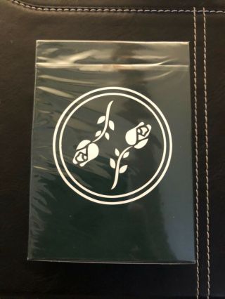 Rare Black Roses 2nd Edition Playing Cards.  Deck