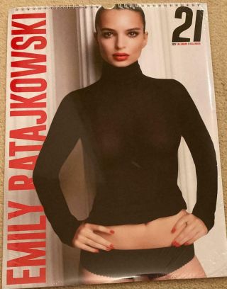 Emily Ratajkowski 2021 Official Calendar_licensed_sexy_bikini_lingerie_swimsuit