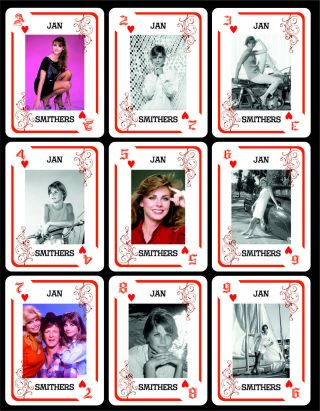 Jan Smithers 1 Box With 54 Poker Playing Cards - Argentina Nib