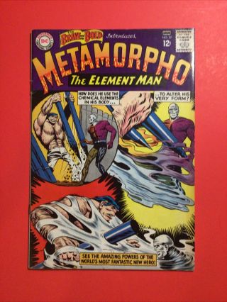 Silver Age Comic Brave And The Bold 57 - 1st Metamorpho - Key Issue.
