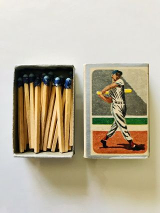 Vintage Ted Williams Ohio Match Company Matches With Matches