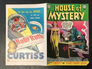 House Of Mystery - Front & Back Cover Only 24