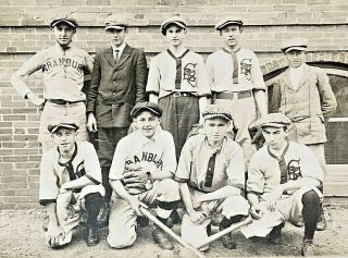 - Cranbury Jersey Boys Baseball Team - Cabinet Photo C1909