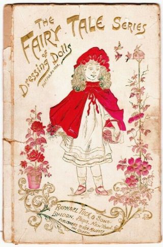 The Fairy Tale Series Of Dressing Dolls Raphael Tuck 1894 Paper Dolls