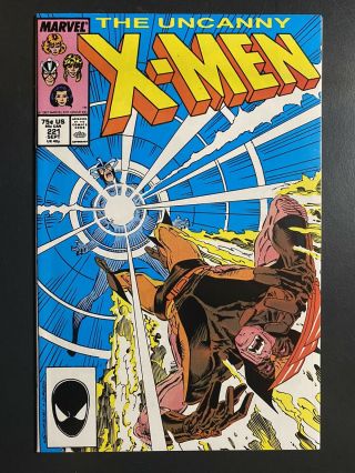 Marvel Uncanny X - Men 221 1st App Mr Sinister Chris Claremont Marc Silvestri