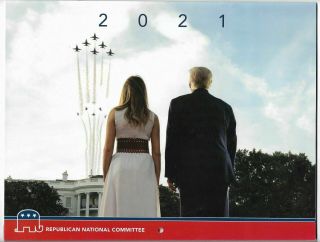Republican National Committee - 2021 Calendar - 12 Months - Trump & Melania