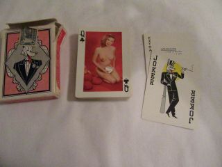 Vintage Fifty - Two Art Studies Pin - up Nudes Playing Cards with 2 Jokers 54 Total 3