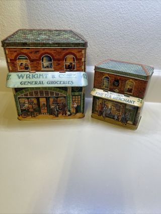 Department 56 The Canopy Series Rare The General Store Tin 90 