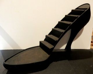 Just The Right Shoe Black High Heel Display Stand