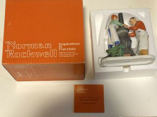 Norman Rockwell Figure 8 Inch First Edition Fall The Coal Season 