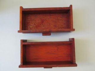Asian Chinese Wooden Display Shelf / Stand With 2 Drawers (Round) 3