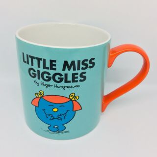 Little Miss Giggles Roger Hargreaves 2014 Sanrio Ceramic Coffee Tea Cup Mug