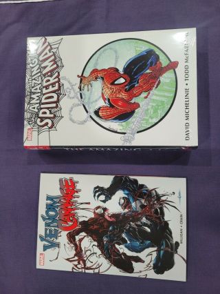Spiderman Omnibus Hc Mcfarlane,  Bonus Venom Vs Carnage Tpb