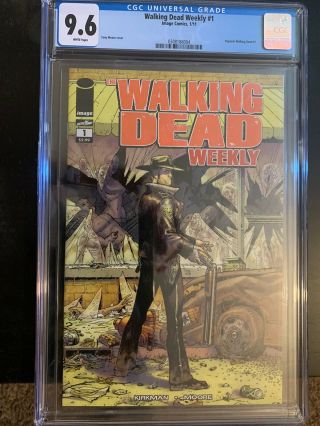 The Walking Dead Weekly 1 (graded 9.  6)