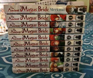 The Ancient Magus Bride English Manga Volumes 1 - 10 Merkmal