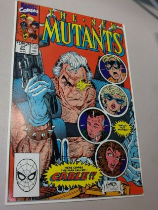 The Mutants 87 1st Appearance Of Cable 1990 Key