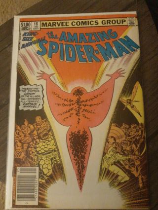 The Spider - Man Annual 16 (1982,  Marvel)