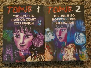 Tomie Manga Volumes 1 - 2 By Junji Ito - Rare Comics One Printing