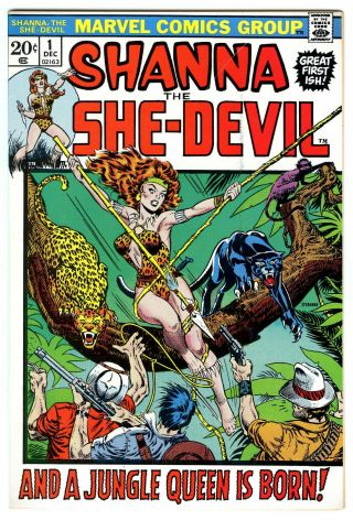 Shanna The She - Devil 1 Vf/nm