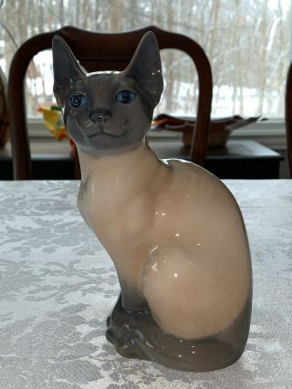 Royal Copenhagen Siamese Cat Figurine 3281