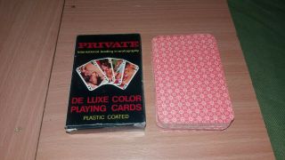 54 Playing Cards (erotic) International Leading In Erotography De Luxe Color