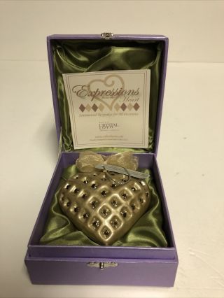 Expressions From The Heart Swarovski Crystal Champagne Ornament Shs 2011