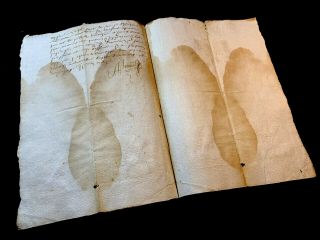 Antique Manuscript 1608