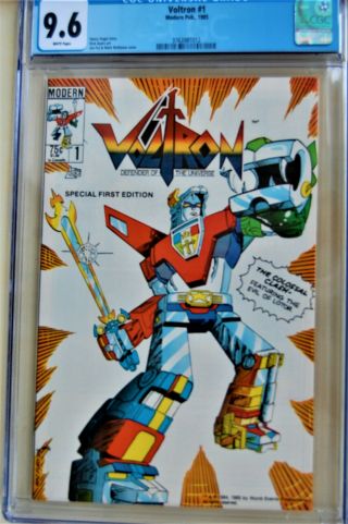 Voltron 1 Defender Of The Universe Special First Edition The Colossal Clash