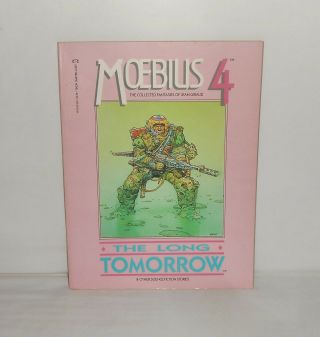 Moebius 4 The Collected Fantasies Of Jean Giraud The Long Tomorrow Graphic Novel