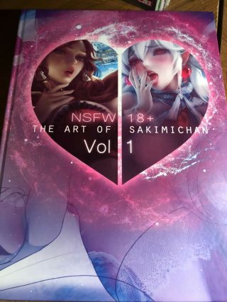 The Art Of Sakimichan Vol 1 Female Yuri Kickstarter Hard Cover Book Lady Death