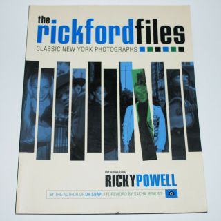 Ricky Powell Rickford Files 2000 Paperback Nyc Photography Rickster Beastie Boys