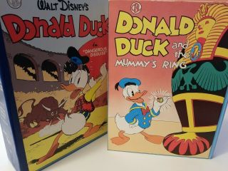 The Carl Barks Library Of Donald Duck Volume Ii H/c Set,  Pirate Gold,  Mummy 