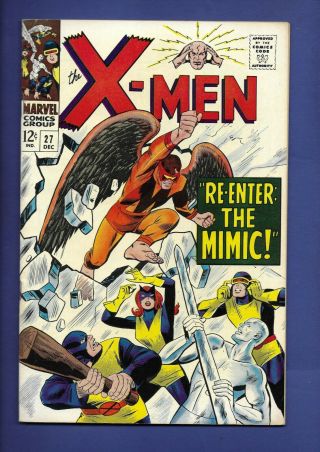 X - Men 27 1966 Return Of The Mimic Marvel Silver Age
