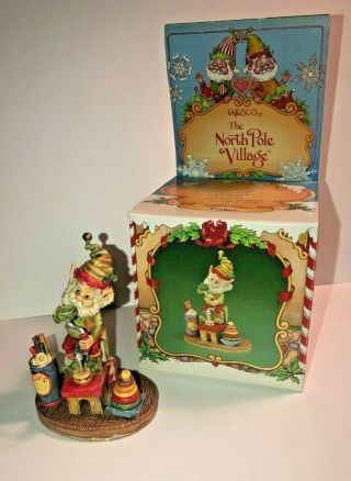 Enesco The North Pole Village Figure " Tinker " W/ Box 871710