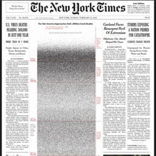 The Nyt York Times Newspaper February 21 2021