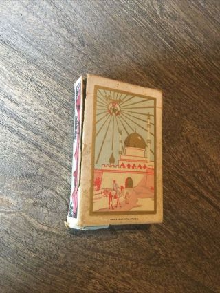 Vintage Deck Of Cards Freemason Mason Shriners Camel