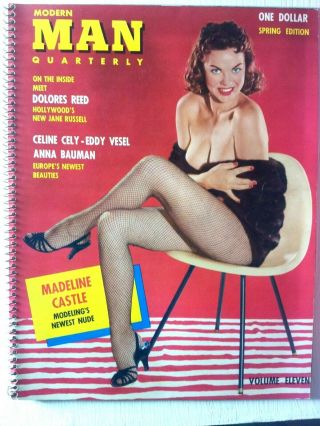 Modern Man Quarterly - 1958 Spring - Madeline Castle - Diane Webber Russ Meyer