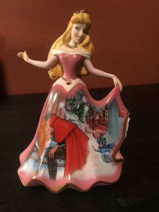 2004 Bradford Edition Disney’s Sleeping Beauty Collectable Bell 82584 Retired
